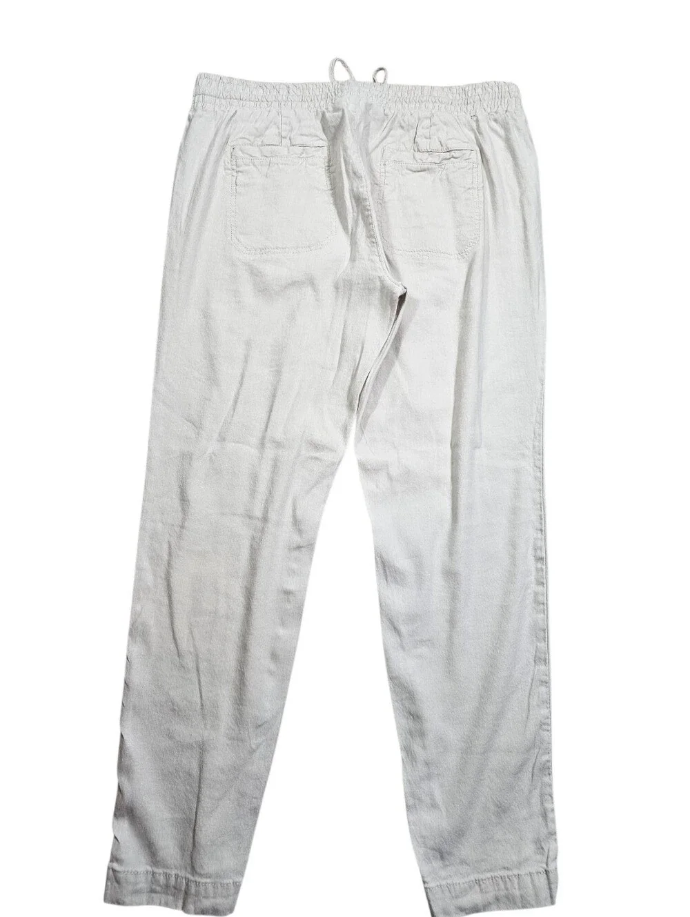 Lou & Grey Linen Blend Casual Summer Pants In M - Picture 3 of 6